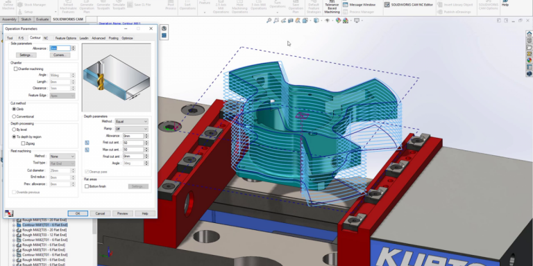 SolidWorks CAM 2019 Nuovamacut Produzione