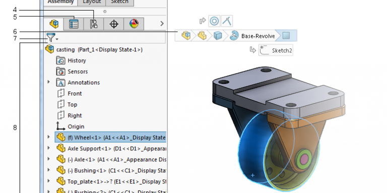 UI SolidWorks 2020