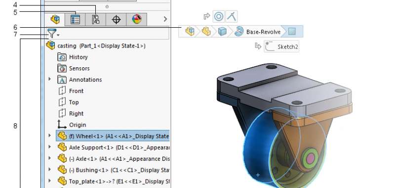 UI SolidWorks 2020