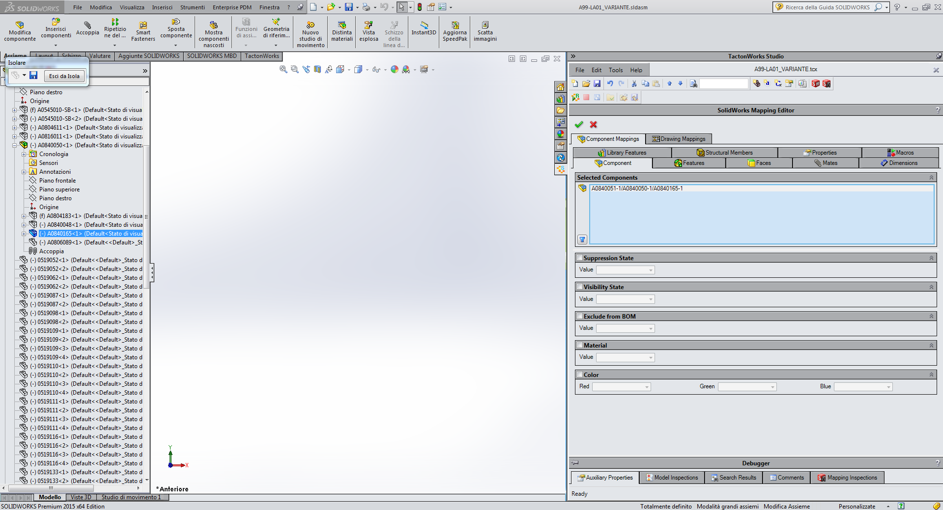 Mapping editor