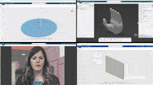 utilizzare 3D Creator e Collaborative Business Innovator per videochiamare il manager