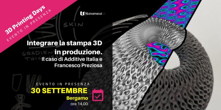 Stampa 3D evento bergamo