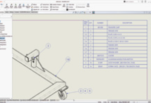 Supporto della distinta di taglio nelle tabelle della distinta materiali | SolidWorks 2022
