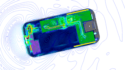 EMG per eseguire simulazioni dei campi elettromagnetici