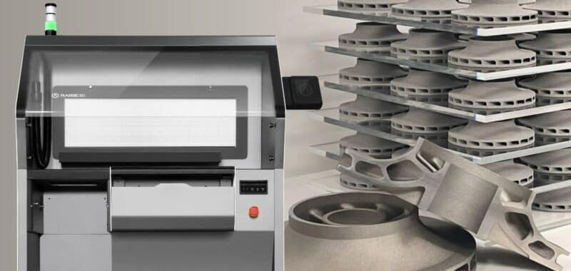 Stampa-3D-in-metallo-Cold-Metal-Fusion-un-processo-pratico-ed-economico-con stampanti Raise3D-Nuovamacut Additive Manufacturing