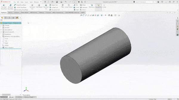 creare una macro e programmarla all esterno di SOLIDWORKS