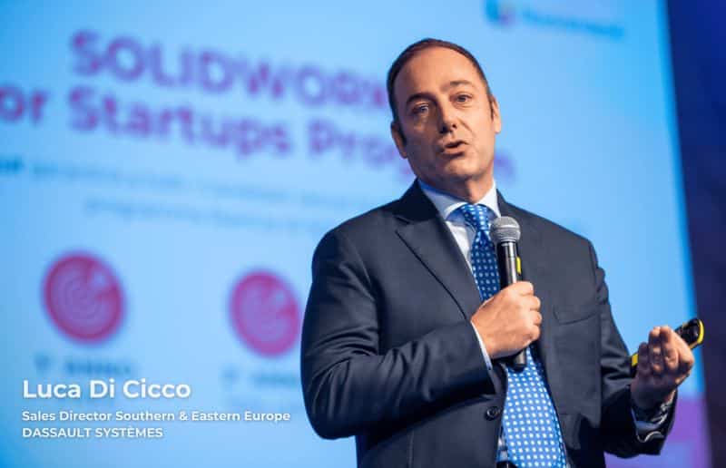 Luca di Cicco al Contest Star up to dare