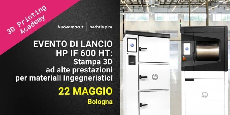 Evento di lancio HP IF 600 HT Stampa 3D ad alte prestazioni per materiali ingegneristici-22 maggio 2026 Bologna