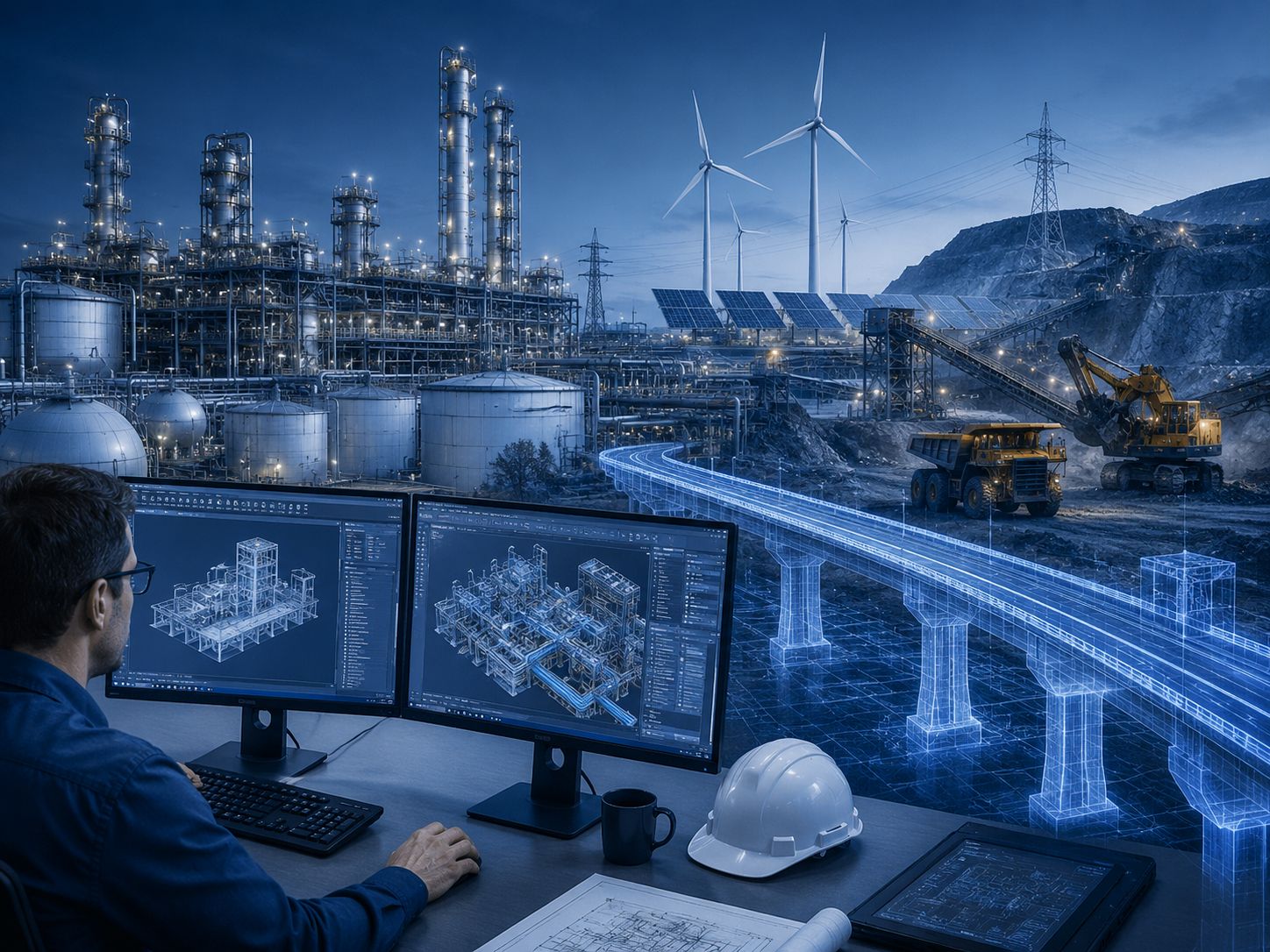 energia e industria mineraria di processo