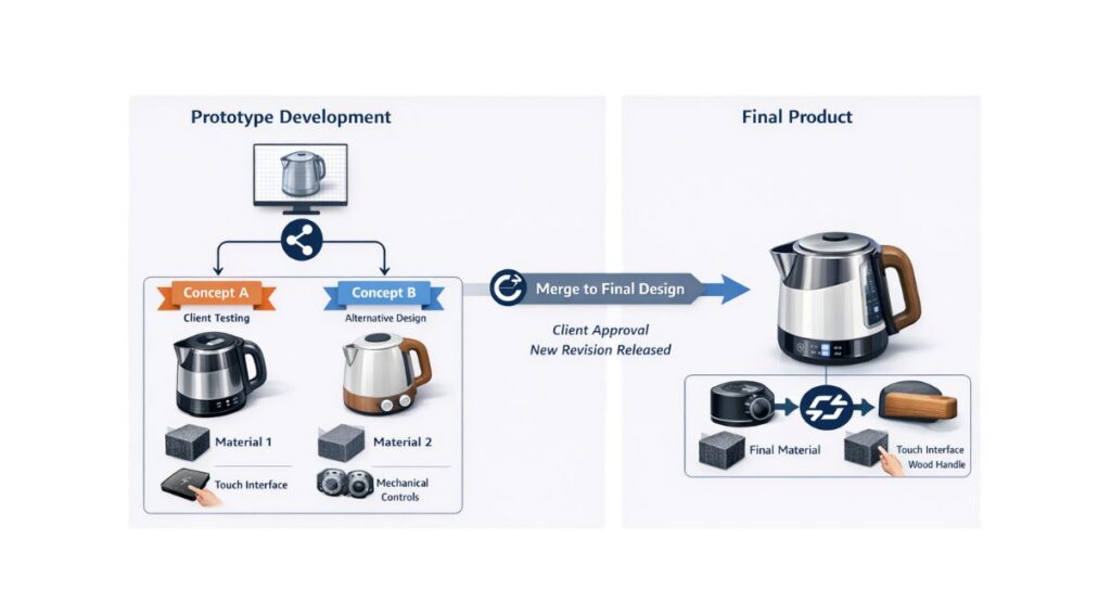 Branching nel PLM gestire varianti e revisioni con ENOVIA